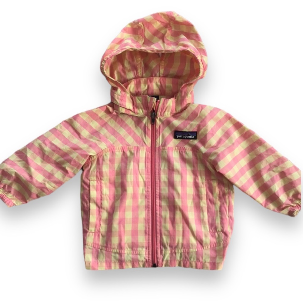 🎀 Patagonia Baby Lightweight Jacket w Detachable Hood 3-6 mo 🎀